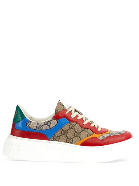 gucci lace up sneakers|farfetch gucci sneakers for women.